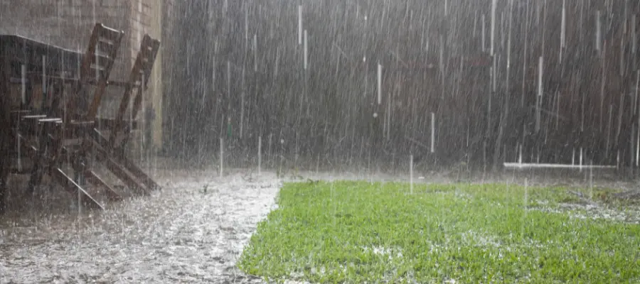 Cuánto tiene que llover para que pague el seguro