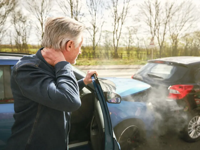 reclamar una indemnización por lesiones en un accidente de tráfico